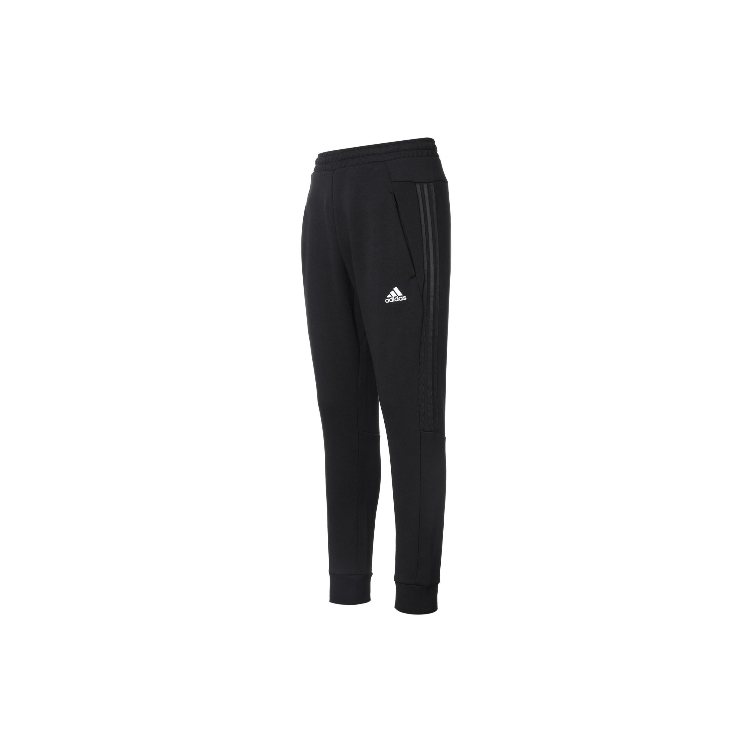 adidas Casual Sports Training logo Bundle Feet Long Pants Black Men s GP1013 XS