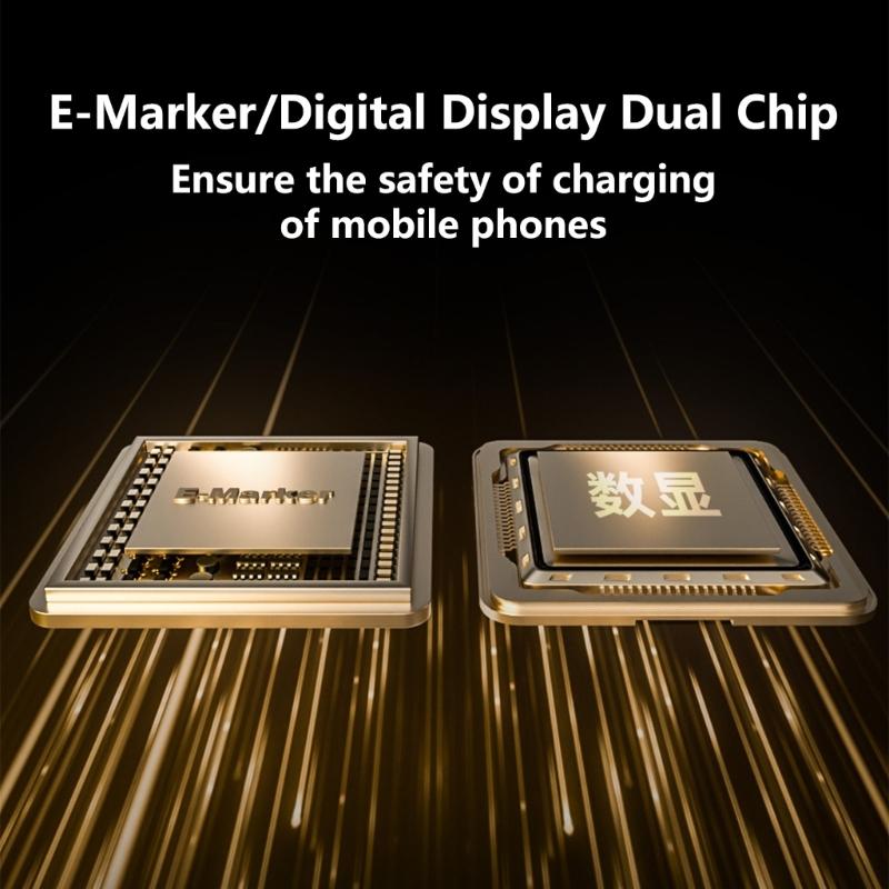 USB C Stecker auf Buchse Adapter Digitalanzeige USB-Anschluss für Telefon 16 15 Typ-C Adapter mit Stromspannungsprüfer