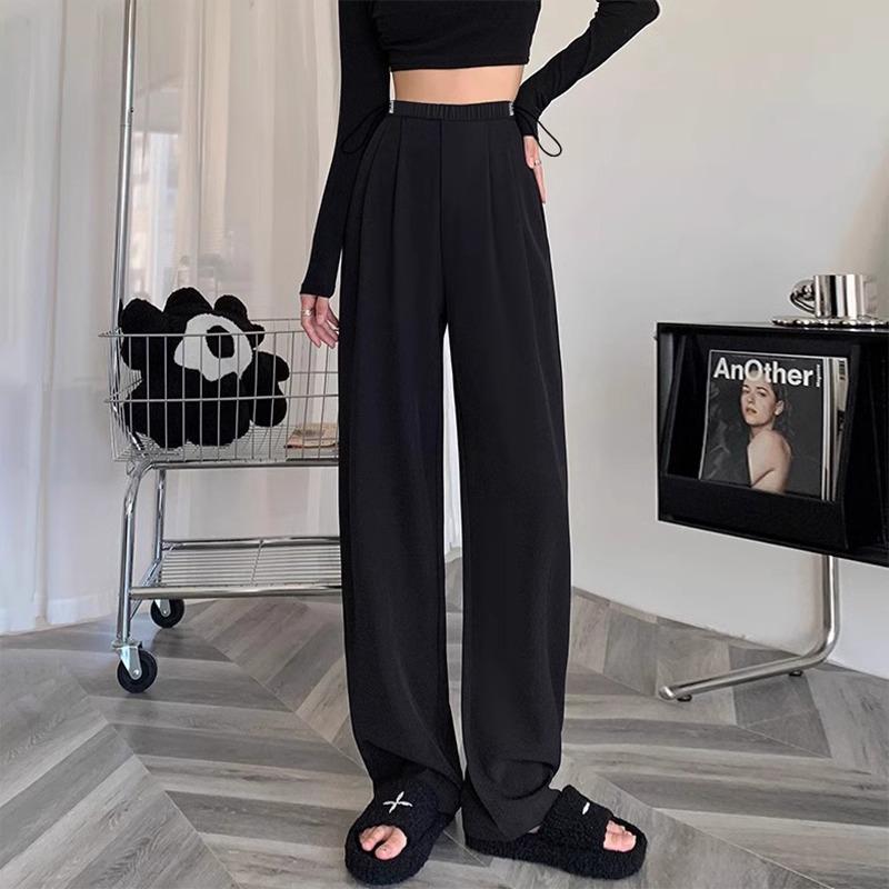 

Wide Leg Maternity Palazzo Pants - Spring/Autumn Style, Long Loose Fit, No Belly Support XL (125-145 jin)