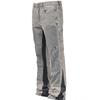 Herre Stræk Denim Cargo Bukser Med Patchwork Detalje Afslappet Pasform Vide Bukser Afslappet Streetwear