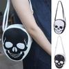 Creative Halloween Skull Shoulder Bag Gothic Novelty Leather Candy Bag  Children
