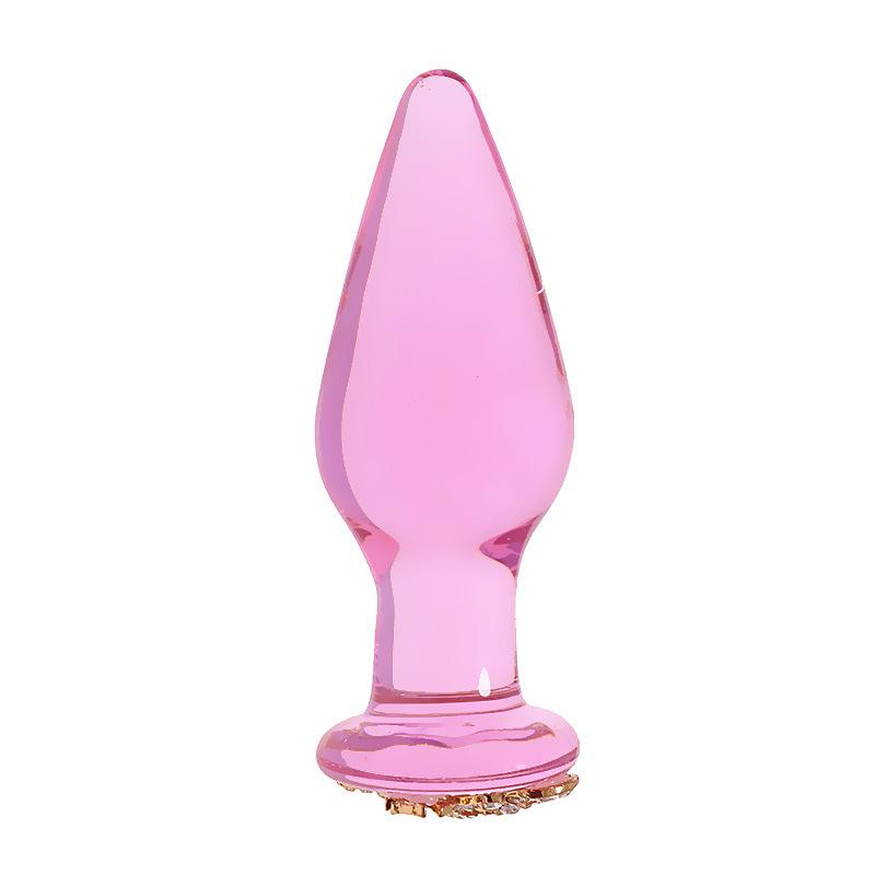 Crystal Glass Sex Product Female Sex Toys Adult Sex Tools Masturbation Massage Stick Pieces