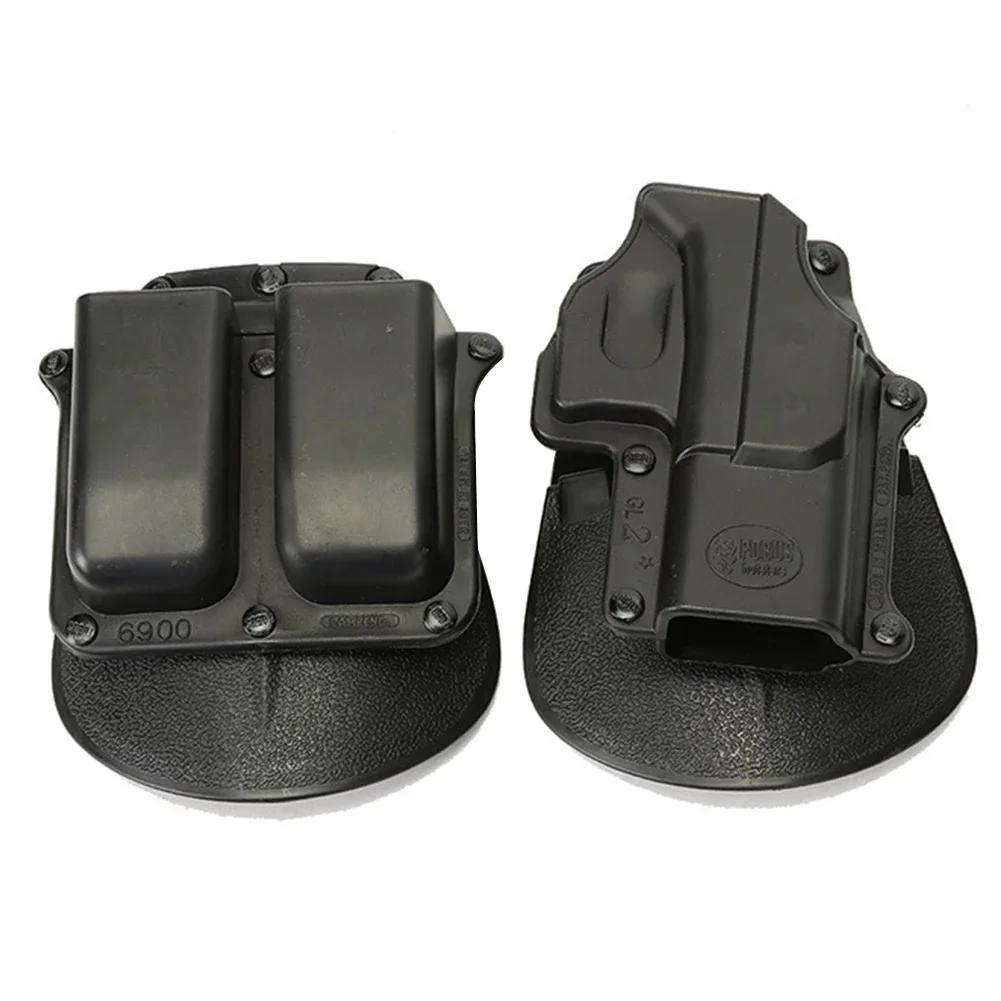 Airsoft Tactical Pistol G17 Gun Holster GLOCK 17 Mag Pouch Paintball Accessories Hunting Shooting Holder Gun Case Clip