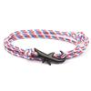 Noter Stylish Shark Bracelet Men Women Handmade Multi Layer Adjustable Paracord Braslet Multiple Colors Available Casual Jewelry