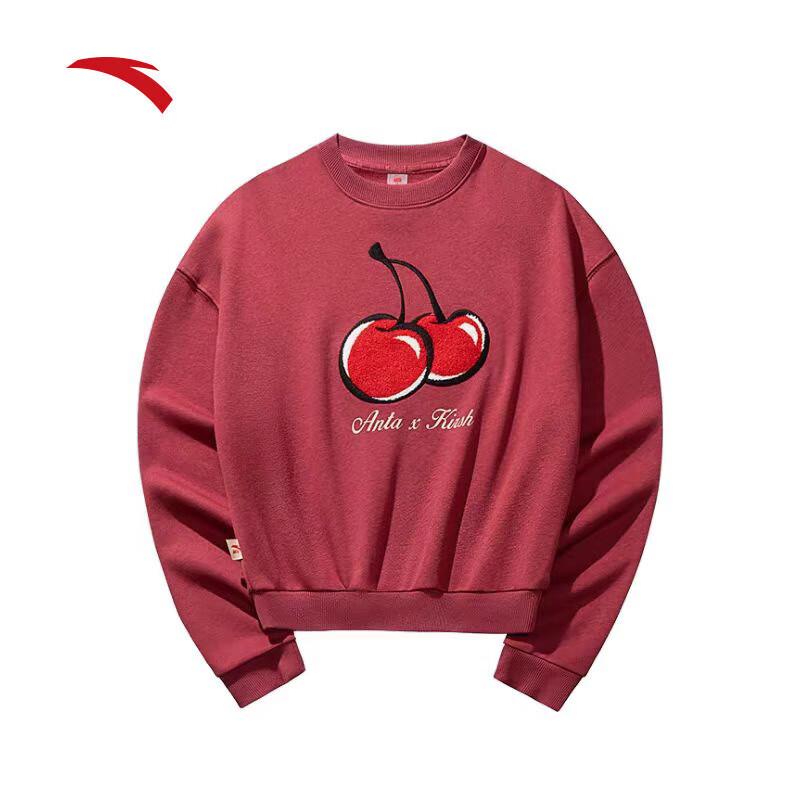 Anta x Kirsh Cherry Cropped Sweatshirt L