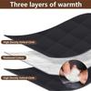 Winter Window Cover Insulated 3-Layer Covering Warm Winter Window Insulation Kit for Bedroom Home Basement Living Room Garage