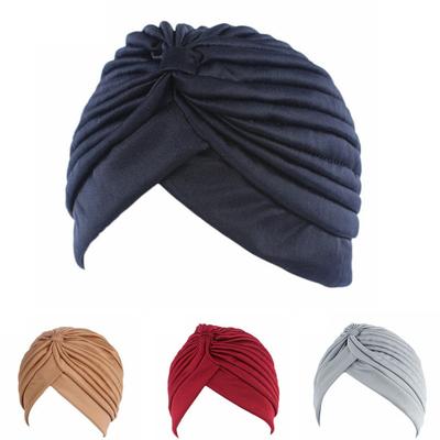 Beanie Headwrap Lightweight Cross Shape Headdress Casual Brimless Dome Scarf Hat for Washing Face