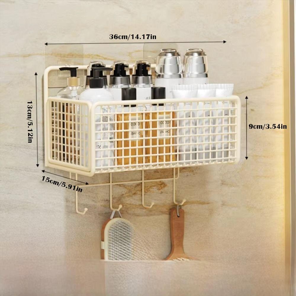 

Grid Design Office Storage Rack Save Space Bathroom Storage Shelf Toilet