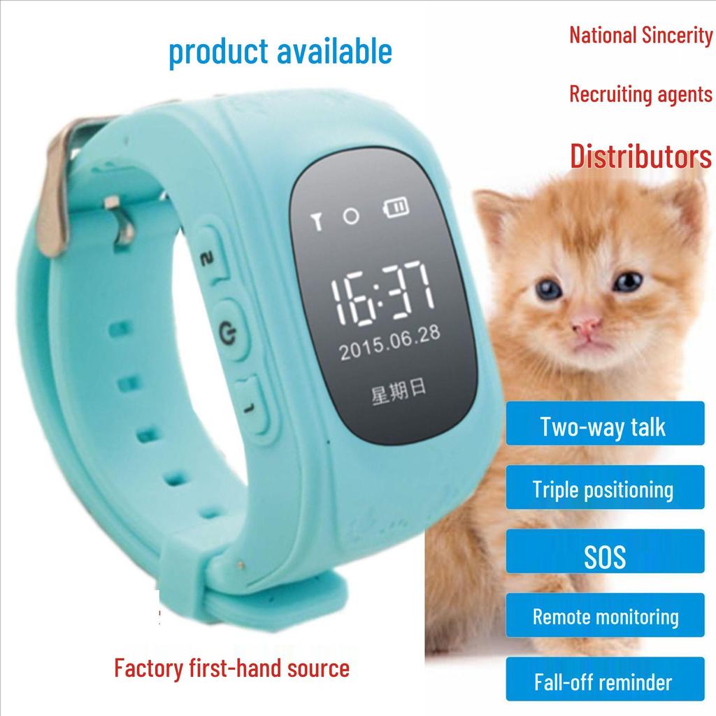 Auf Lager: Neues S6 Kinder-Smart-Armband mit Touchscreen, Kamera, Taschenlampe und Telefonortung