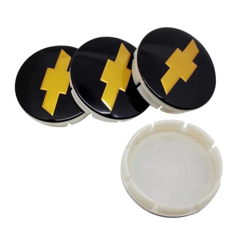 4pcs for Chevrolet Car Wheel Center Covers Hub Decorative Caps Cruze Malibu Trax Captiva Lacetti Aveo Cobalt Camaro Sail Spark