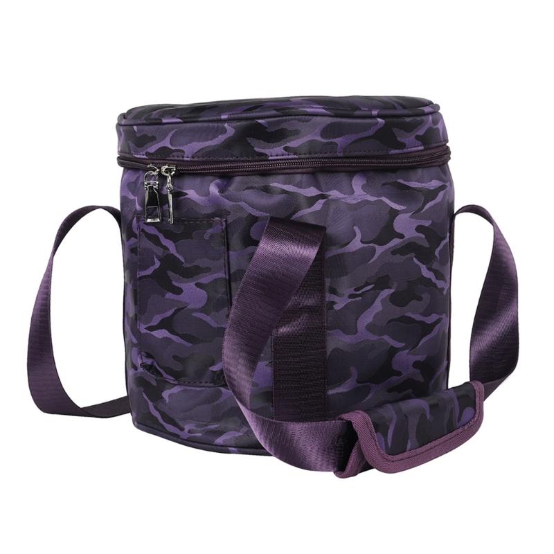Portable Thicken Singing Bowl Carry Bag with Handle Carrying Cases Padded Travelling Bag Yoga Singing Bowl Carriers Bag