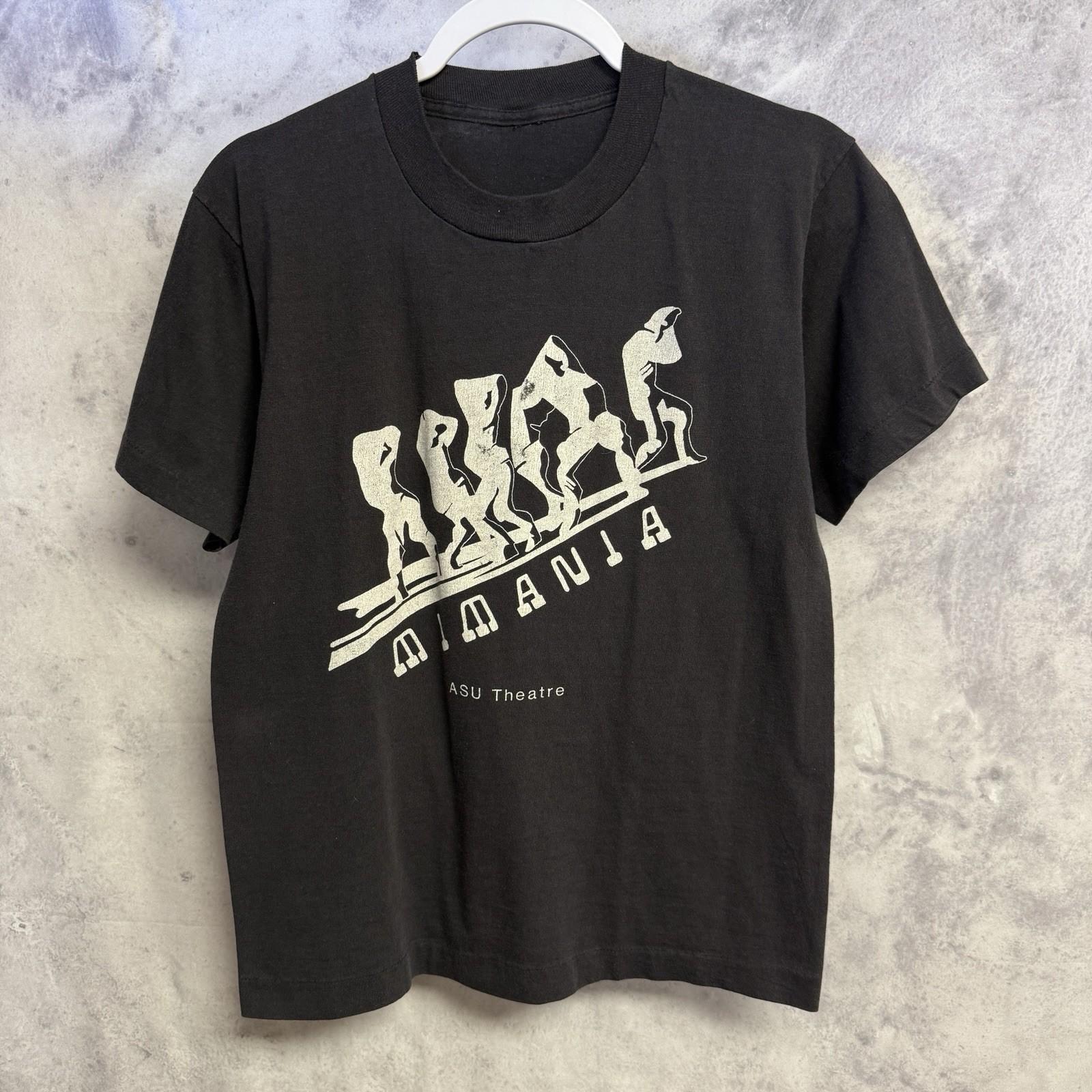 Vintage 80s Mimania Dance T Shirt ASU Theater Single Stitch Size Small L