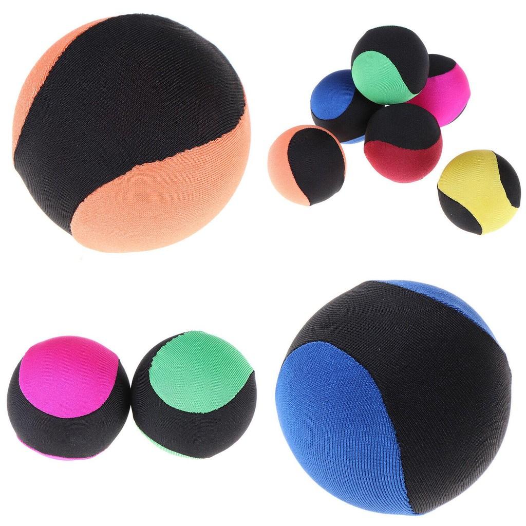 Bunte hüpfende Wasserball aus TPR-Material, 6 cm Durchmesser, für Strandspaß und Massage