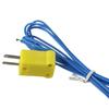 5pcs -40°C to 400°C Temperature Sensor 2M Mini-Connector Probe Sensor  Oven and Furnace