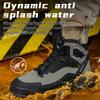 High Quality Safety Shoes Men Steel Toe Work Shoes Men Women Work Safety Boots Anti Smash Safety Indestructible Work Boots