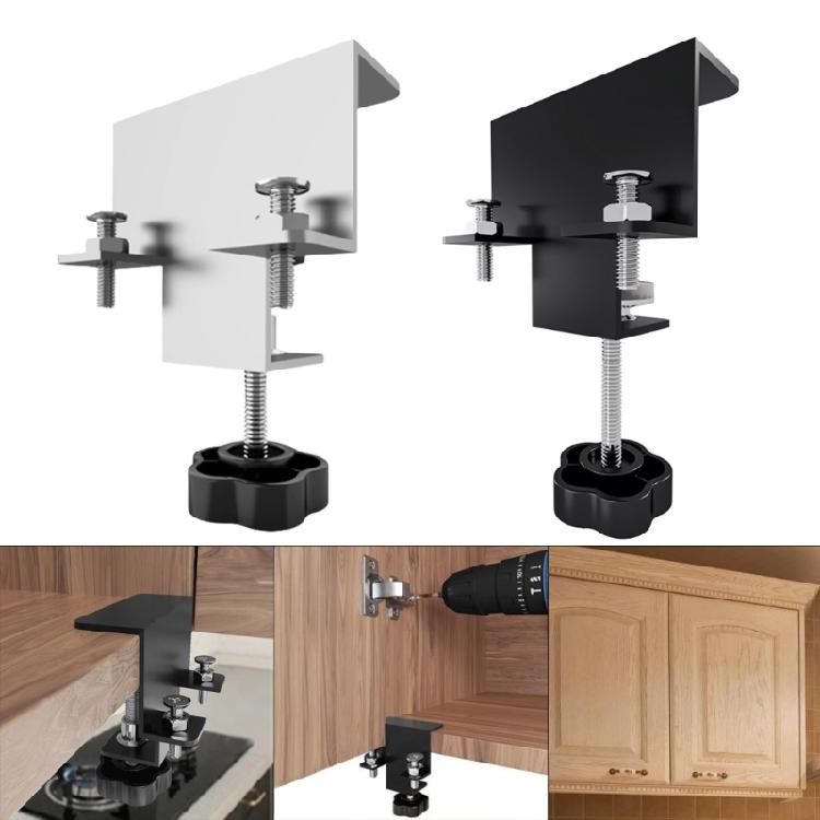 Door Install Locator Carpentry Framework DIY Support Arm Cabinets Frame Mounting Jig Cupboard Mounting Clamp