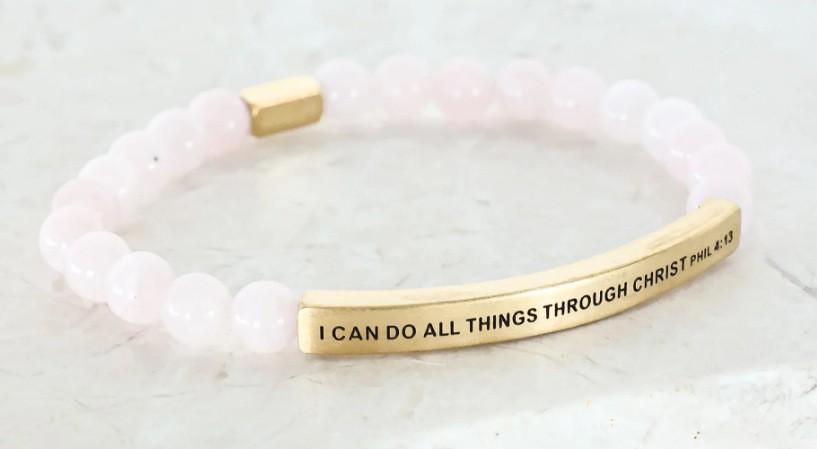 6Mm steel ball obsidian powder chalcedony stainless steel elbow lettering aquamarine bracelet
