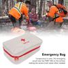 Empty First Aid Bag Waterproof Large Capacity Emergency Medicine Pouch for Outdoor