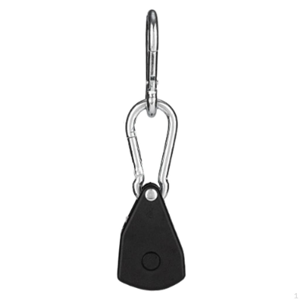 Alloy Ratchet Rope Tensioner with Carabiner, Tensioning Tool for Tent, Outdoor Umbrella