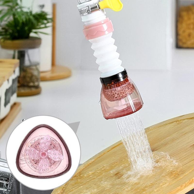 Durable 360 Degree Rotating Faucet Adapter Faucet Water Purifier Retractable Faucet Extender for Kitchen Bathroom Sink