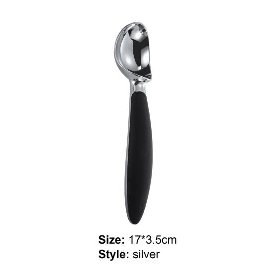 Ice Cream Scoop Adorable Smooth Zinc Alloy High Hardness Fruit Scooper for Kitchen