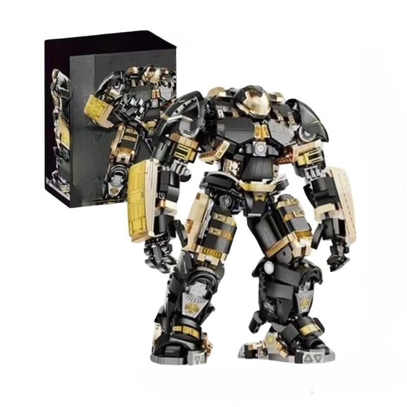 2348PCS Mech Warrior Building Blocks Sets Assembly Robot Model Bricks Desktop Ornaments Gifts For Adult Boys