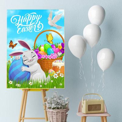 5D Fai da te Pittura Diamante Coniglio e Uovo Punto Croce Set Ricamo Full Diamond Mosaico Artistico Immagine di Strass Decorazione Regalo
