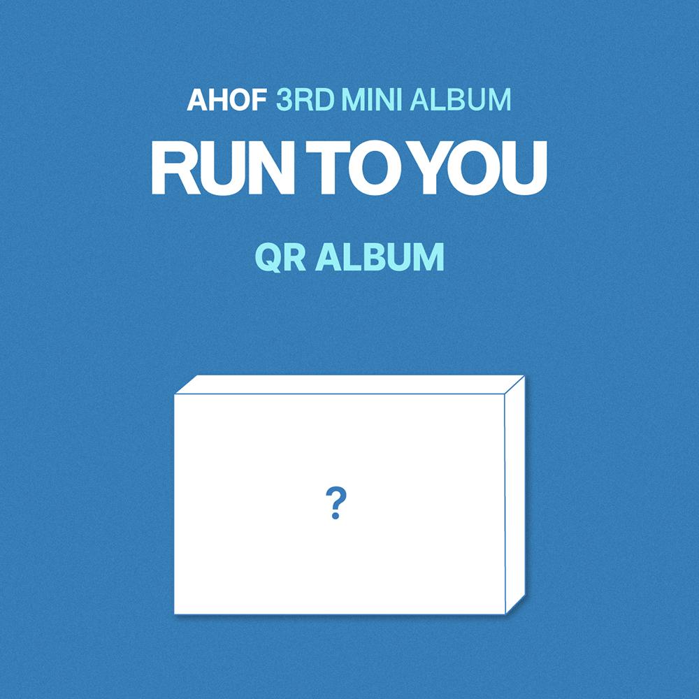 Предзаказ 3-го мини-альбома AHOF RUN TO YOU QR-альбом version.