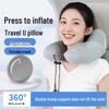 Kashicong Press Inflatable U-shaped Travel Pillow