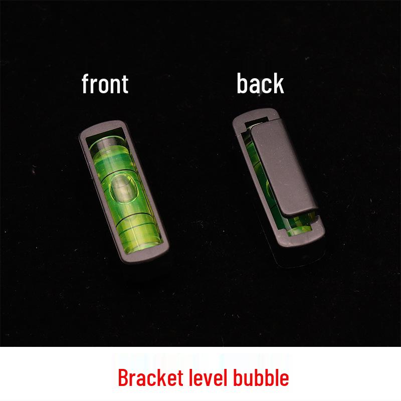 Mini Acrylic Square Bubble Level - Universal Ruler with Single-Line Balance Bead