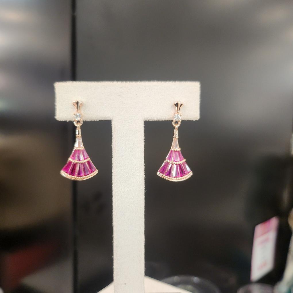 ARTRIA Panorama Pink Grae Free Earrings JTOERFR0050RMF
