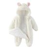 Winter Newborn Baby Jumpsuit Thicken Cute Baby Girls Romper Cotton Warm Infant Bodysuit Soft Baby Snow Wear Jacket 0-12 Months