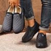 Stivali da Neve Invernali da Uomo Caldi e Comodi Slip-On tipo Suola Morbida e Design Stivaletto alla Caviglia