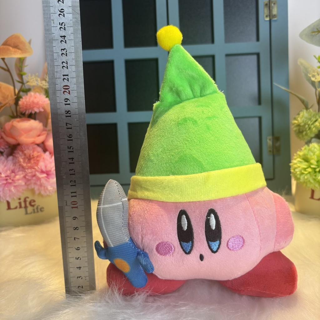 Kawaii Stern Kirby Grauer Kirby Geister Kirby Rosa Blau Grün Rot Plüschtier Niedlicher Stern Kirby Herzpuppe Kindergeburtstagsgeschenk