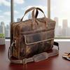 Individualizuota rankų darbo vintažinė odinė rankinė, lagaminas, vyriškas, odinis pečių krepšys, mokyklinis nešiojamojo kompiuterio krepšys Geriausias kelioninio krepšio krepšys.