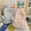 Schoolbag1011 Japanese College Student Schoolbag Female High School Student Lightweight Korean Version Backpack Simple and Fashionable Travel Backpack