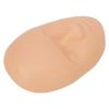 10pcs Tattoo Practice Skin Head 3D Soft Silicone Eyebrow Eyeliner Lip Microblading Tattooing Skin for Beginners