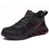 Steel Head Anti-smashing and Anti-puncture Penetrating Labor Insurance Shoes Breathable, Deodorant and Non-slip Electric Welding Work Shoes