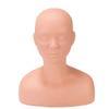 With Shoulder Practice Doll Head Flexible Manikin Shoulder Massage  for Salon SPA Beauty Makeup
