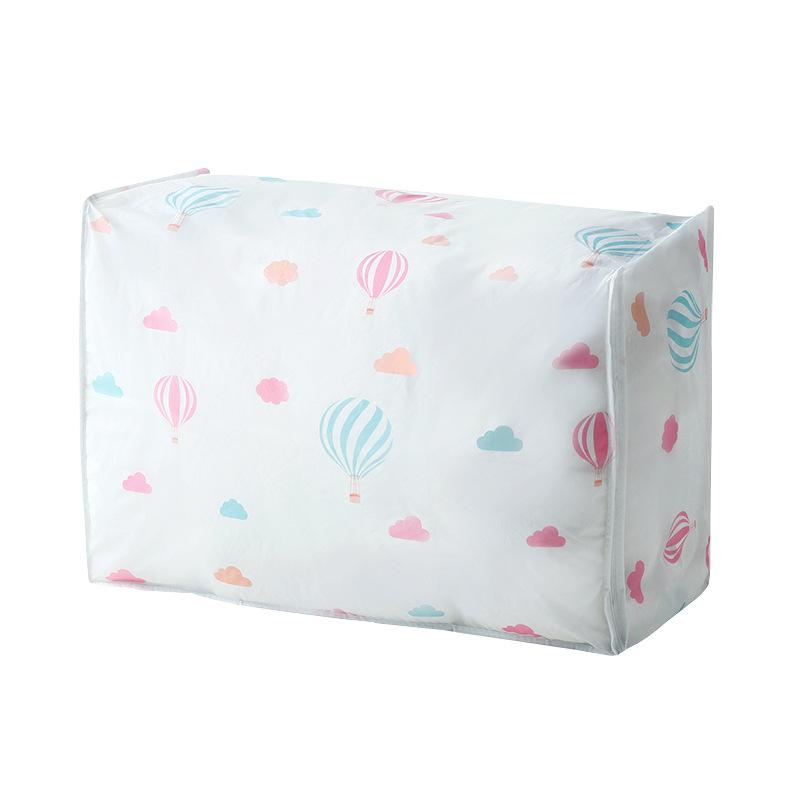 Sammenleggbare oppbevaringsvesker Dyneteppe Pute Bagasjeoppbevaringsveske Anti Dust Closet Organizer