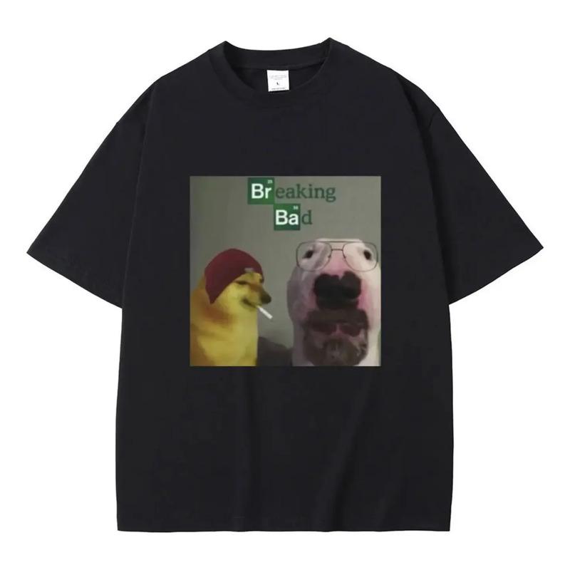 Camiseta Breaking Bad Meme Walter White Jesse Pink Gus Fring S разноцветный