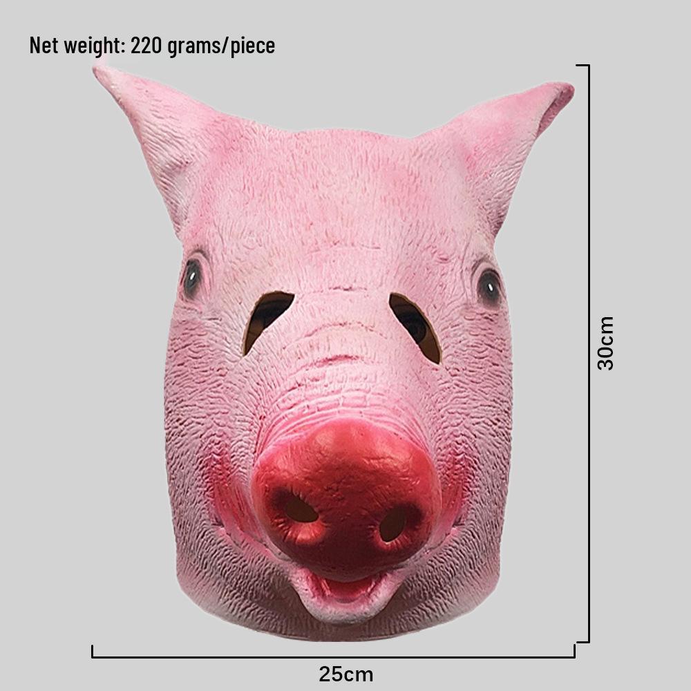 

Маска головы животного кабана из латекса для Хэллоуина, вечеринок и выступлений