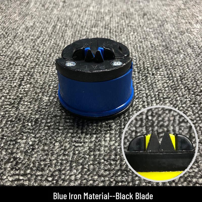 Korean Mini Tungsten Steel Suction Cup Knife Sharpener for Household Use