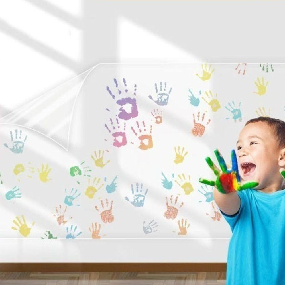 Anti-dirty Kitchen Oil Proof Wall Sticker Electrostatic Wall Protective Film  Cabinet