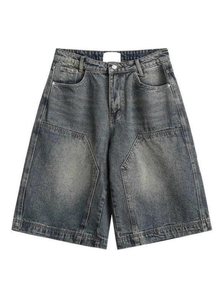 Short Mujer Vintage Jean Shorts Women 2024 New Bottoms Streetwear Fashion Casual Y2k Wide Leg Chic Pants Pantalones Cortos