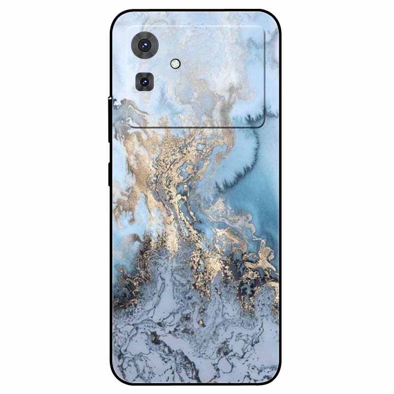 For Cubot Note 21 Case Flower Marble Silicon TPU Soft Phone Bag Cover for CUBOT Note 21 2023 COOL Printing Fundas for Note21