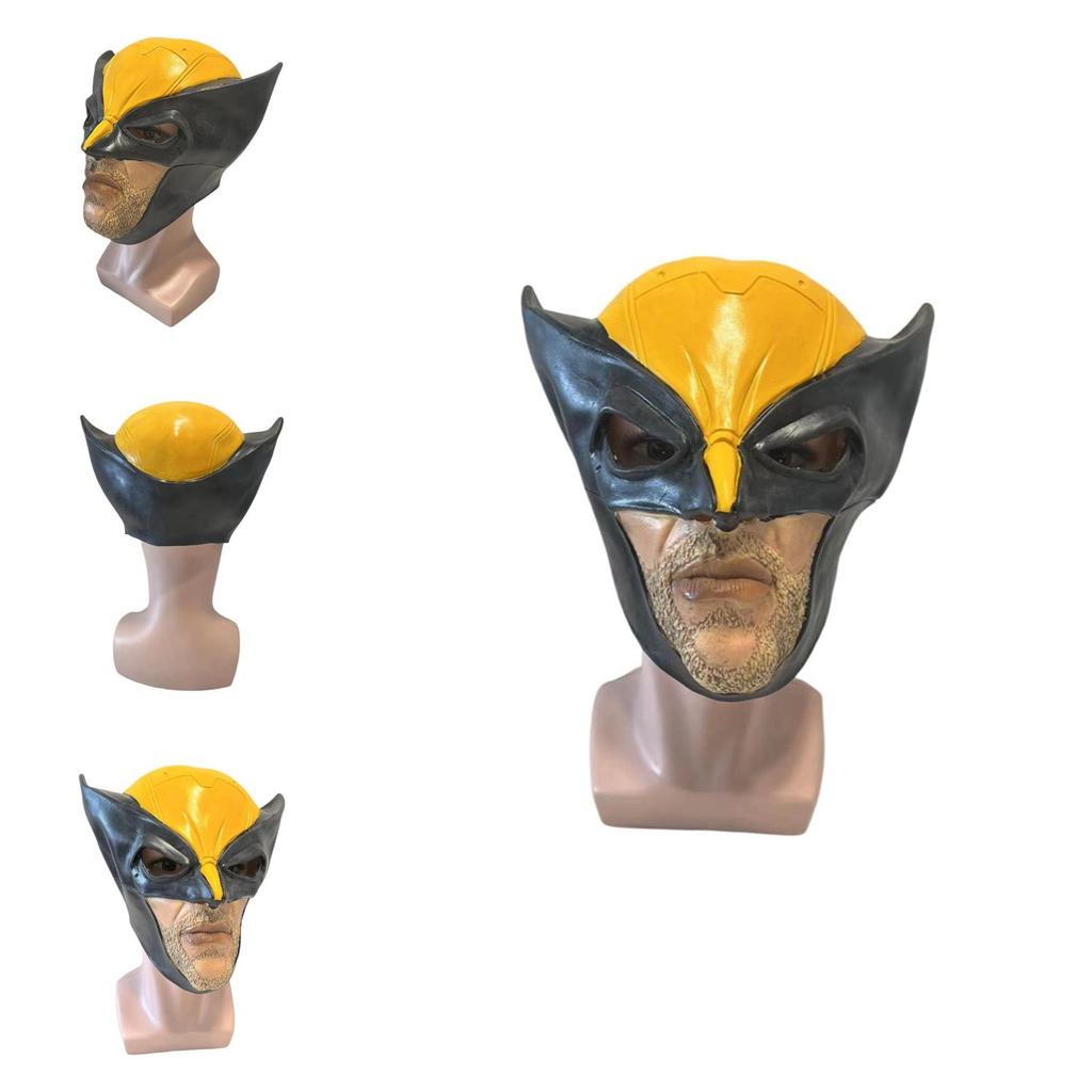 Wolverine Cosplay Mask Resin Material Halloween Costume Prop For Marvel Fans