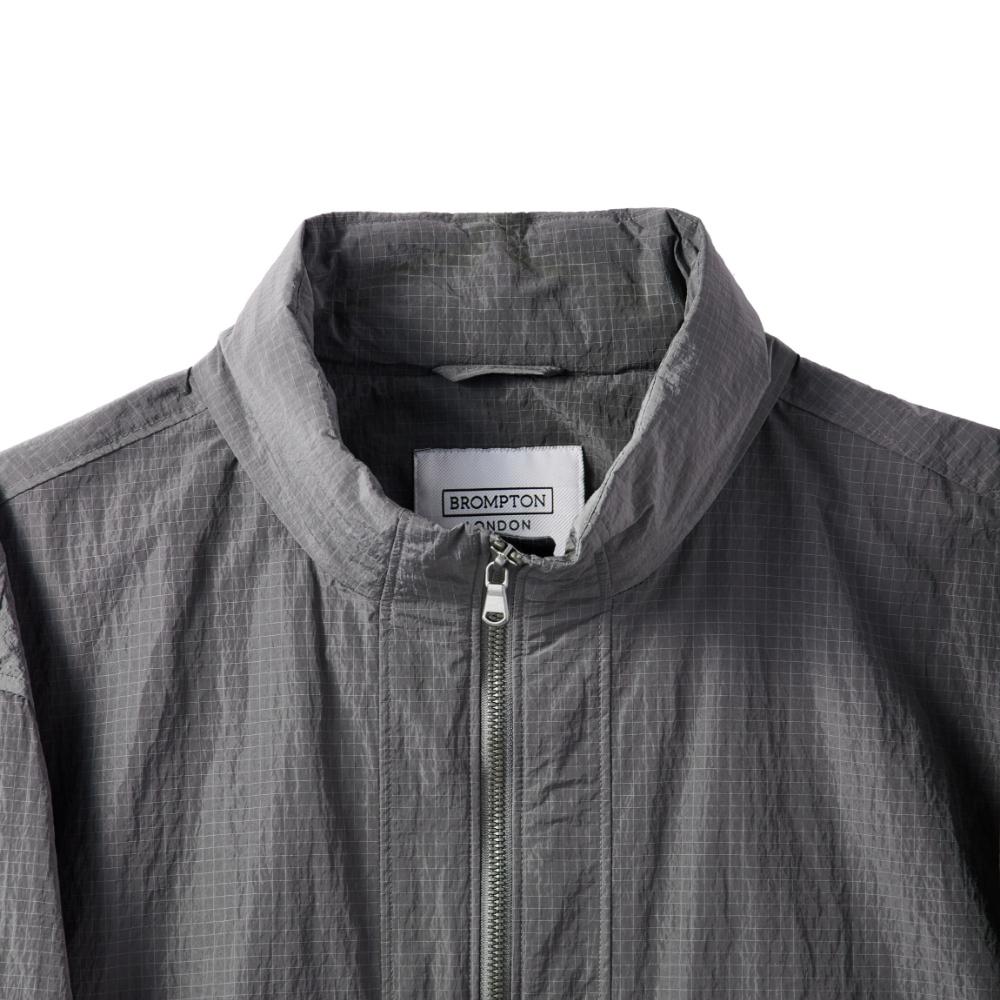 Brompton London Ripstop Hooded Jumper - Khaki (P242Ujp431)