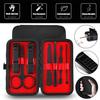 7Pcs Stainless Steel Nail Clippers Scissors Suit Set Kits Manicure
