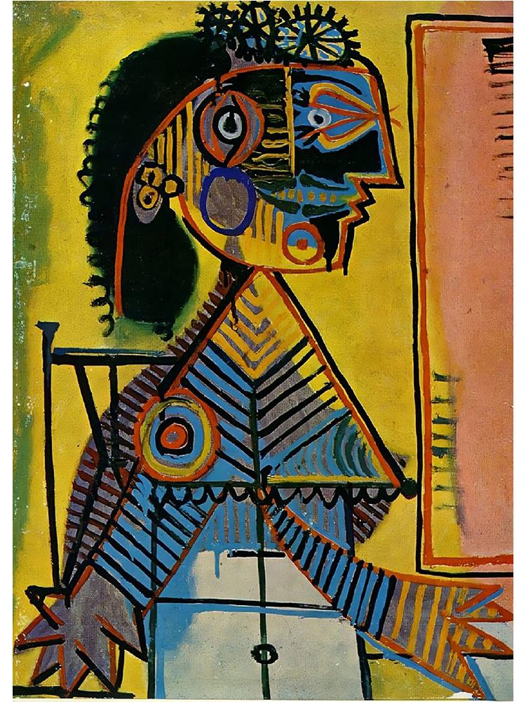 Abstract Pablo Picasso Classic Artwork Poster Canvas Painting Vintage Wall Art For Modern Museum Gallery Home Decor Gift